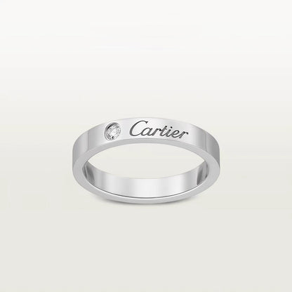 [Blue Tears Jewelry]LOVE RING 4MM 1 DIAMOND