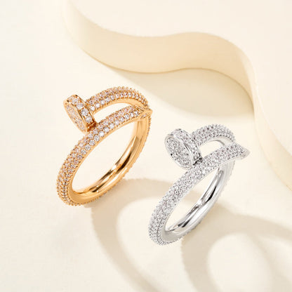 [Blue Tears Jewelry]JUSTE RING 2.6MM FULL DIAMOND