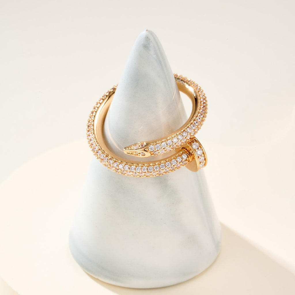 [Blue Tears Jewelry]JUSTE RING 2.6MM FULL DIAMOND