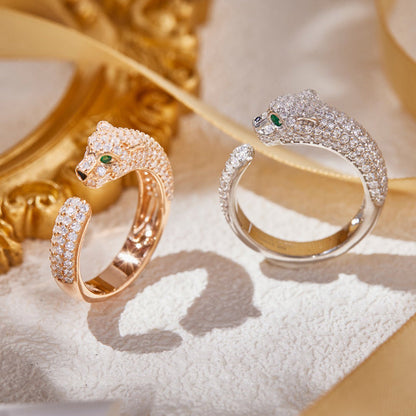 [Blue Tears Jewelry]PANTHERE FULL DIAMOND SMALL RING