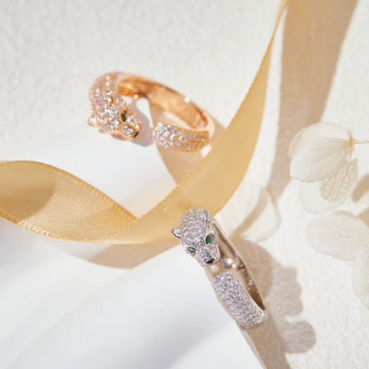[Blue Tears Jewelry]PANTHERE FULL DIAMOND SMALL RING