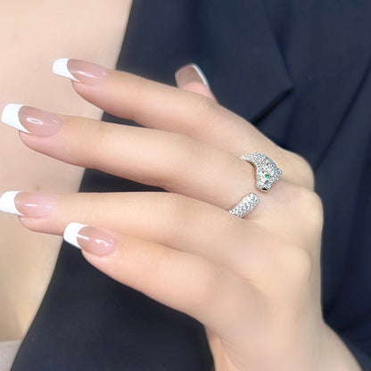 [Blue Tears Jewelry]PANTHERE FULL DIAMOND SMALL RING