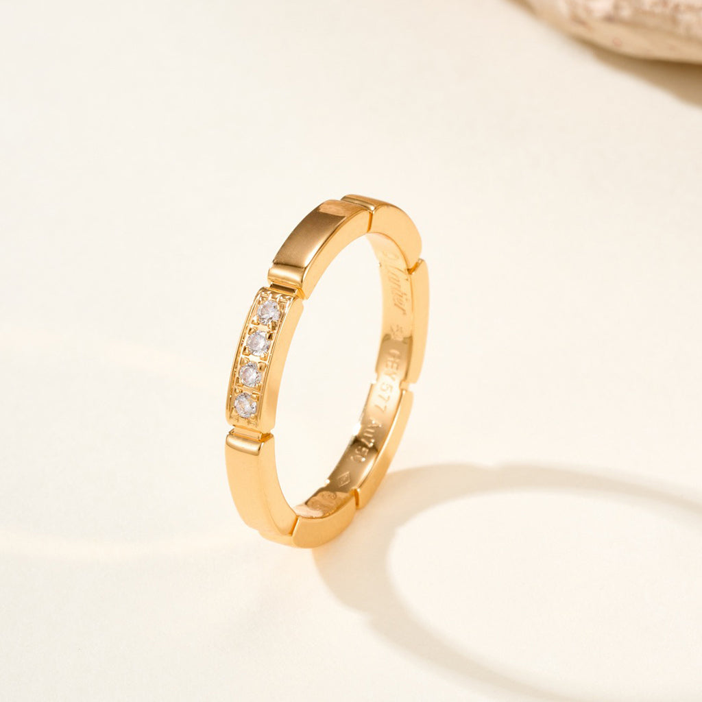 [Blue Tears Jewelry]MAILLON PANTHERE 4 DIAMOND RING
