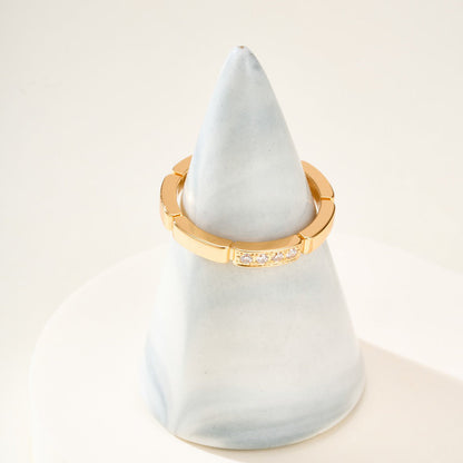 [Blue Tears Jewelry]MAILLON PANTHERE 4 DIAMOND RING