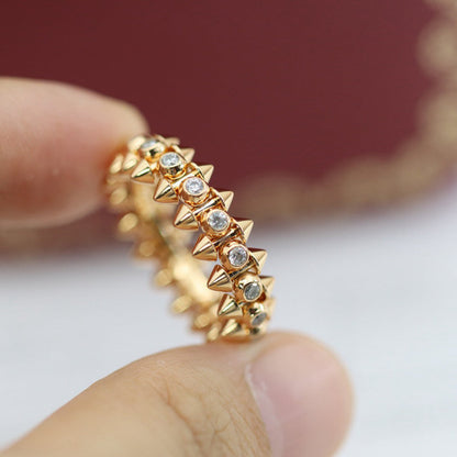 [Blue Tears Jewelry]CLASH 6.8MM DIAMOND MEDIUM RING