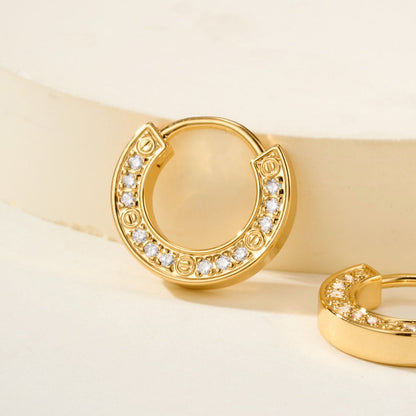 [Blue Tears Jewelry]LOVE DIAMOND EARRINGS