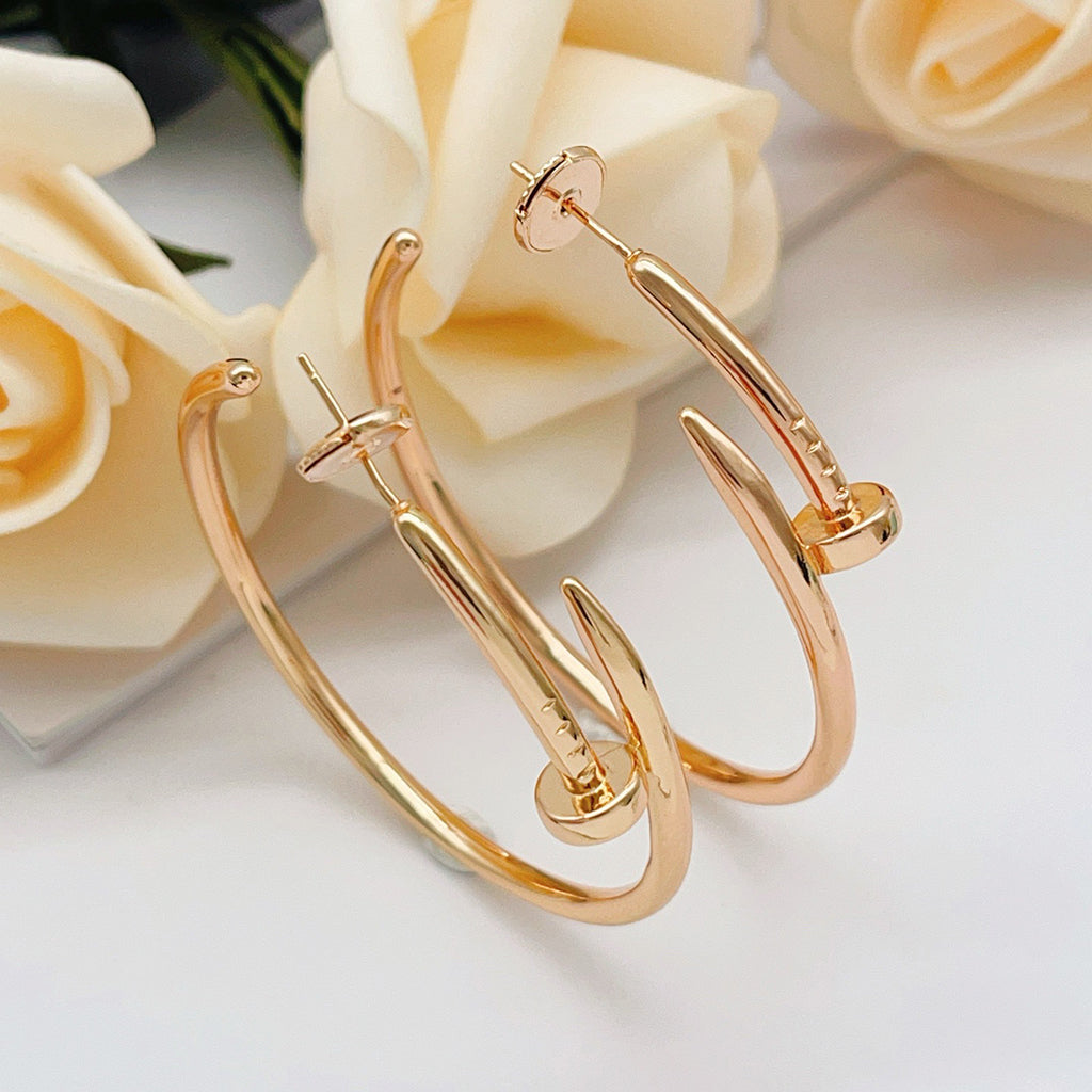 [Blue Tears Jewelry]JUSTE NO DIAMOND LARGE EARRINGS