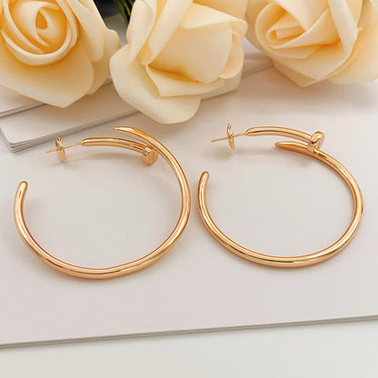 [Blue Tears Jewelry]JUSTE NO DIAMOND LARGE EARRINGS