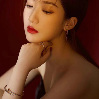 [Blue Tears Jewelry]JUSTE NO DIAMOND LARGE EARRINGS
