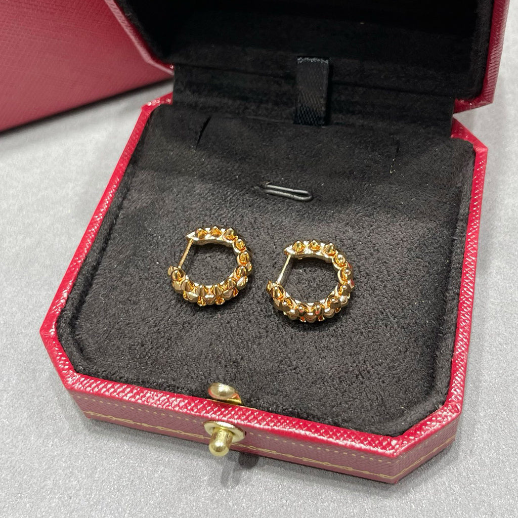 [Blue Tears Jewelry]CLASH MINI HOOP EARRINGS