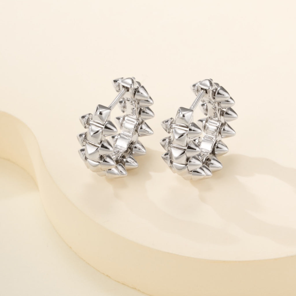 [Blue Tears Jewelry]CLASH MINI HOOP EARRINGS