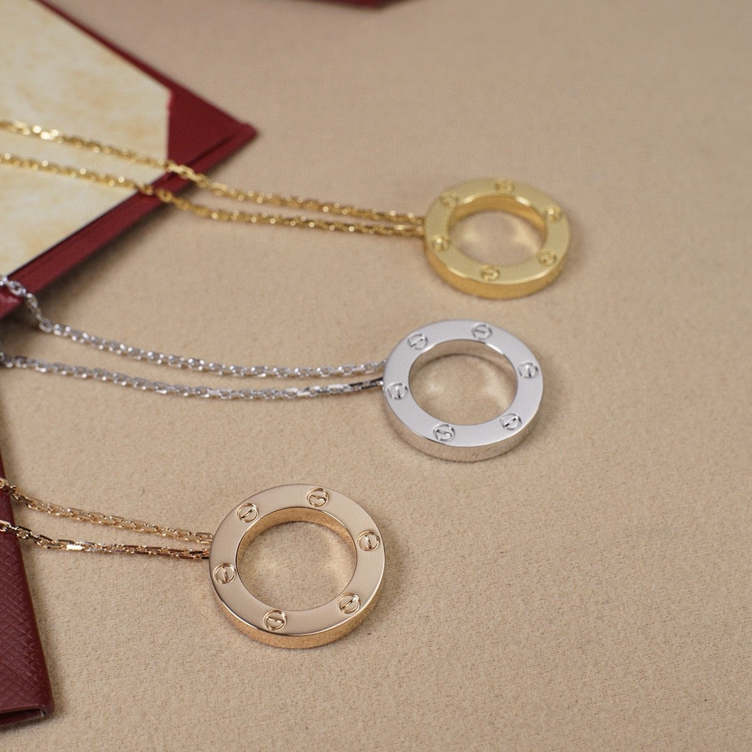 [Blue Tears Jewelry]LOVE NECKLACE 16MM