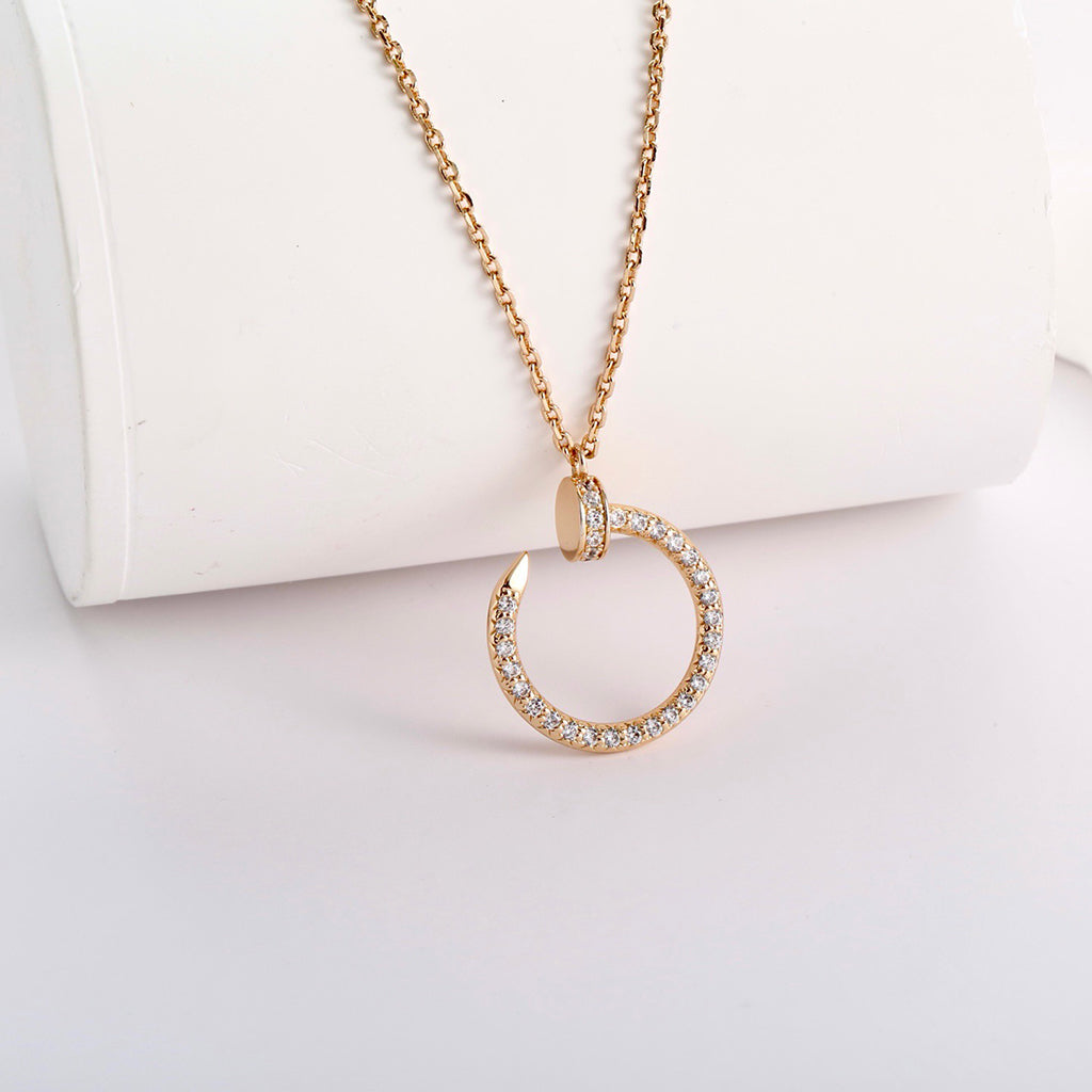 [Blue Tears Jewelry]JUSTE NECKLACE FULL DIAMOND