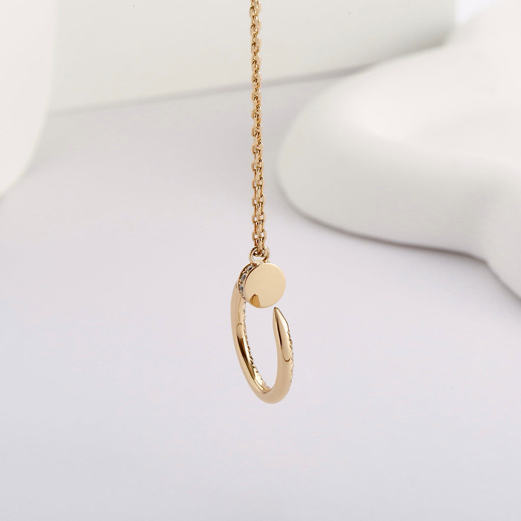 [Blue Tears Jewelry]JUSTE NECKLACE FULL DIAMOND