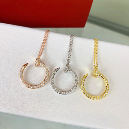 [Blue Tears Jewelry]JUSTE NECKLACE FULL DIAMOND