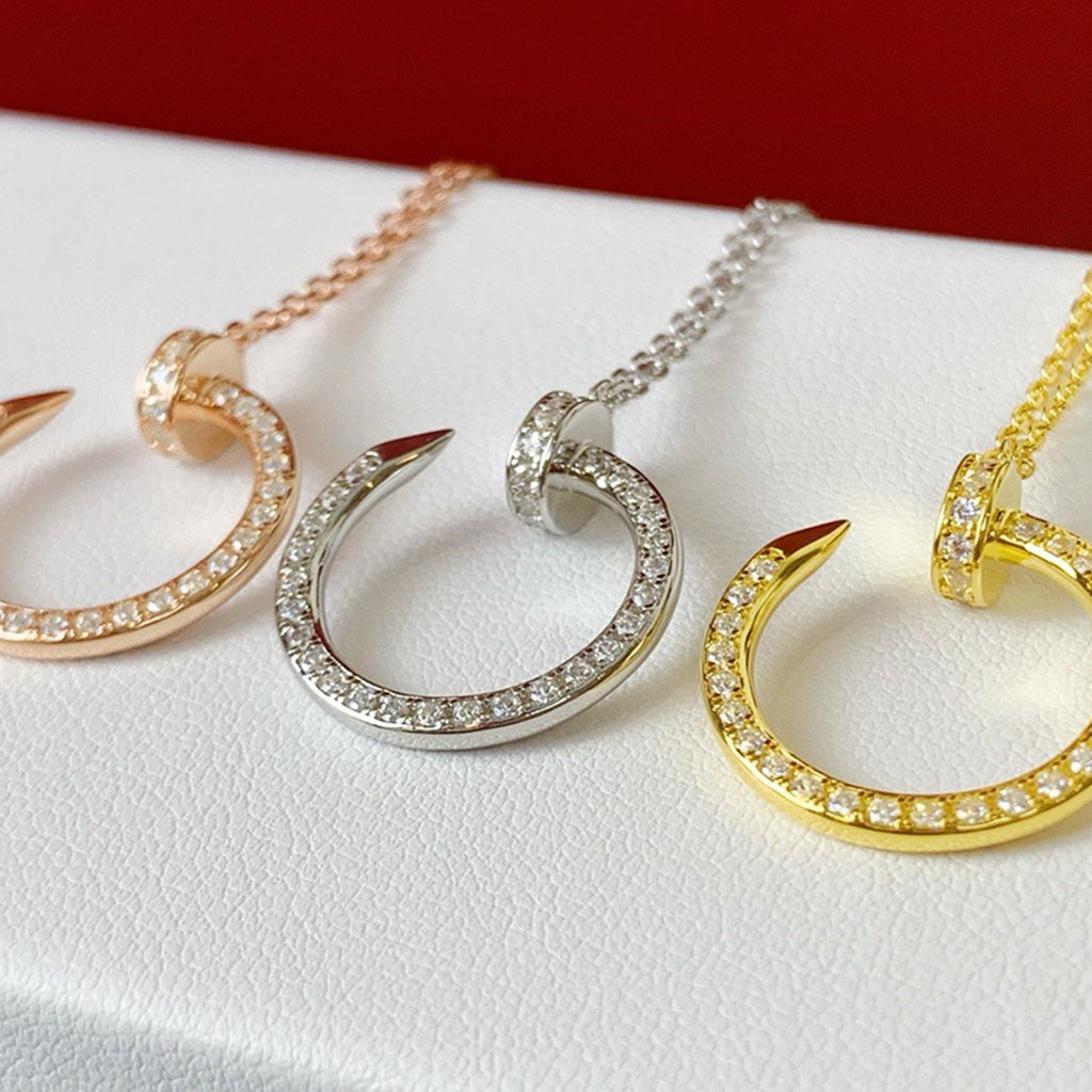 [Blue Tears Jewelry]JUSTE NECKLACE FULL DIAMOND