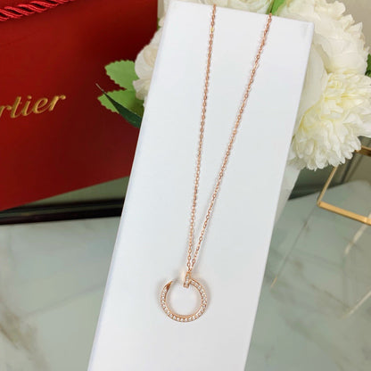 [Blue Tears Jewelry]JUSTE NECKLACE FULL DIAMOND