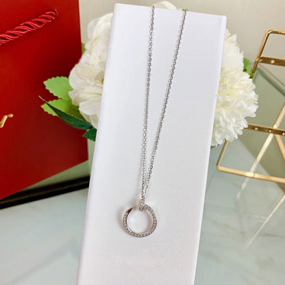 [Blue Tears Jewelry]JUSTE NECKLACE FULL DIAMOND