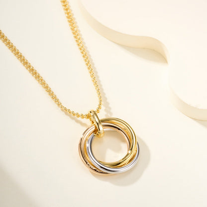 [Blue Tears Jewelry]TRINITY LARGE NECKLACE