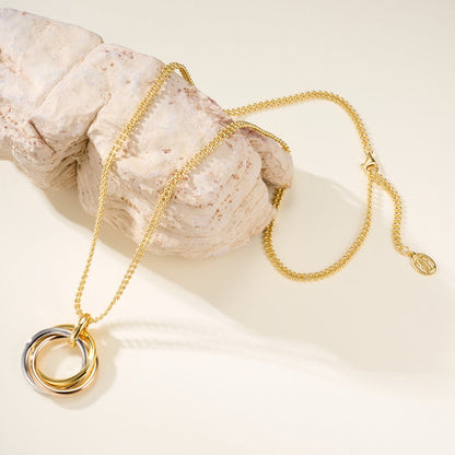 [Blue Tears Jewelry]TRINITY LARGE NECKLACE