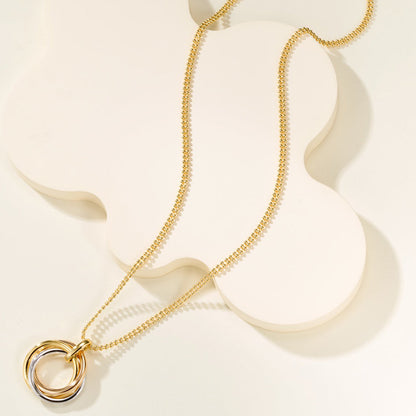 [Blue Tears Jewelry]TRINITY LARGE NECKLACE
