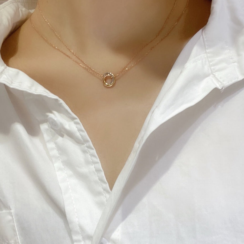 [Blue Tears Jewelry]TRINITY MINI NECKLACE