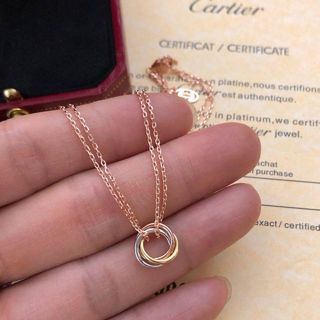 [Blue Tears Jewelry]TRINITY MINI NECKLACE