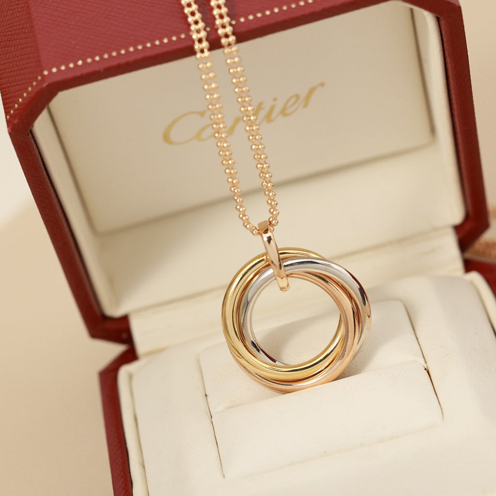 [Blue Tears Jewelry]TRINITY LARGE NECKLACE