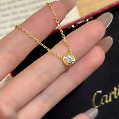 [Blue Tears Jewelry]DAMOUR DIAMOND NECKLACE