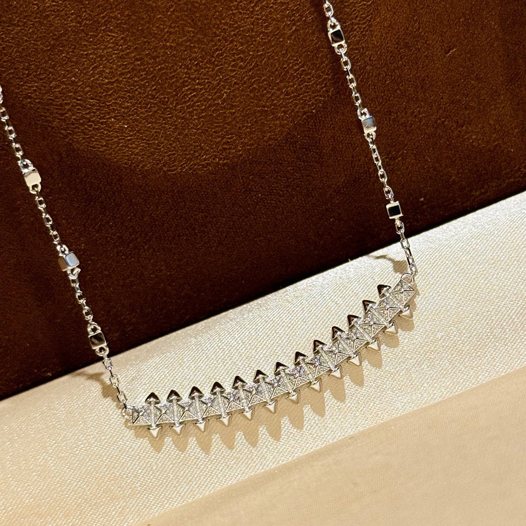 [Blue Tears Jewelry]CLASH  SMALL FULL DIAMOND NECKLACE