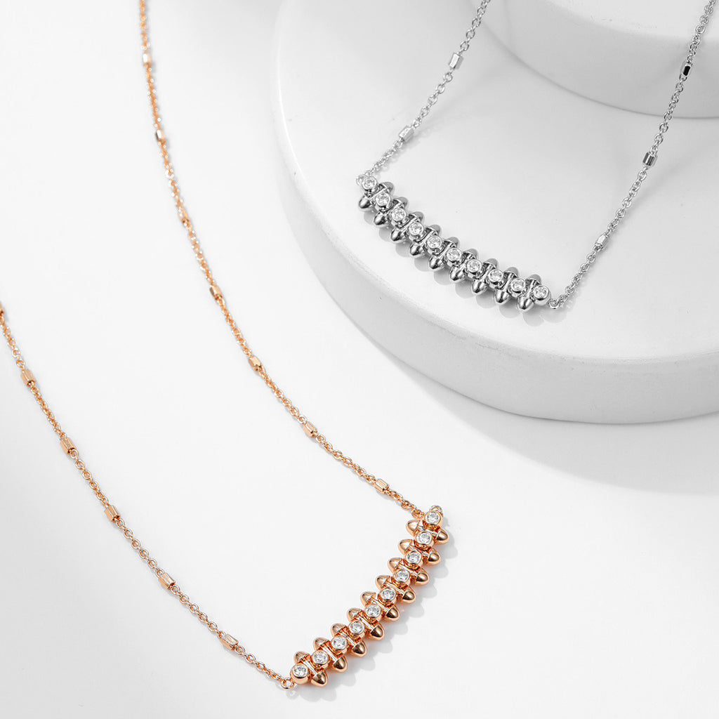 [Blue Tears Jewelry]CLASH  MEDIUM DIAMOND NECKLACE