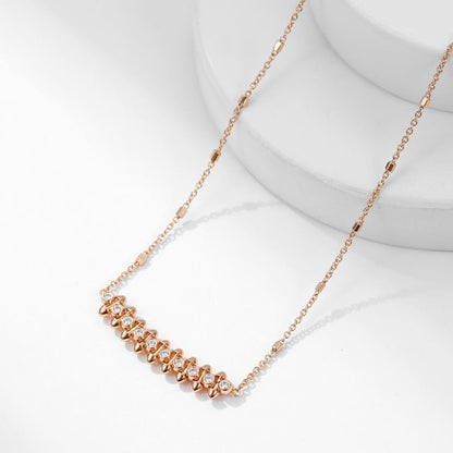 [Blue Tears Jewelry]CLASH  MEDIUM DIAMOND NECKLACE