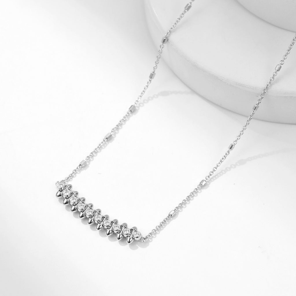 [Blue Tears Jewelry]CLASH  MEDIUM DIAMOND NECKLACE