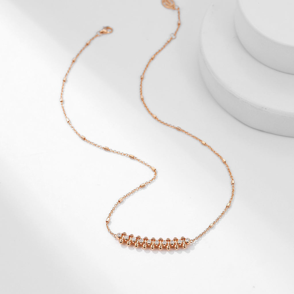 [Blue Tears Jewelry]CLASH  MEDIUM DIAMOND NECKLACE
