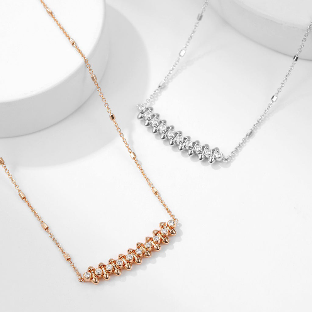 [Blue Tears Jewelry]CLASH  MEDIUM DIAMOND NECKLACE