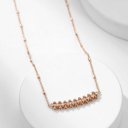[Blue Tears Jewelry]CLASH  MEDIUM DIAMOND NECKLACE