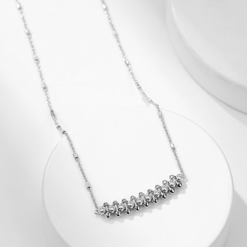 [Blue Tears Jewelry]CLASH  MEDIUM DIAMOND NECKLACE