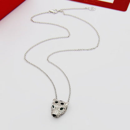 [Blue Tears Jewelry]PANTHERE FULL DIAMOND NECKLACE