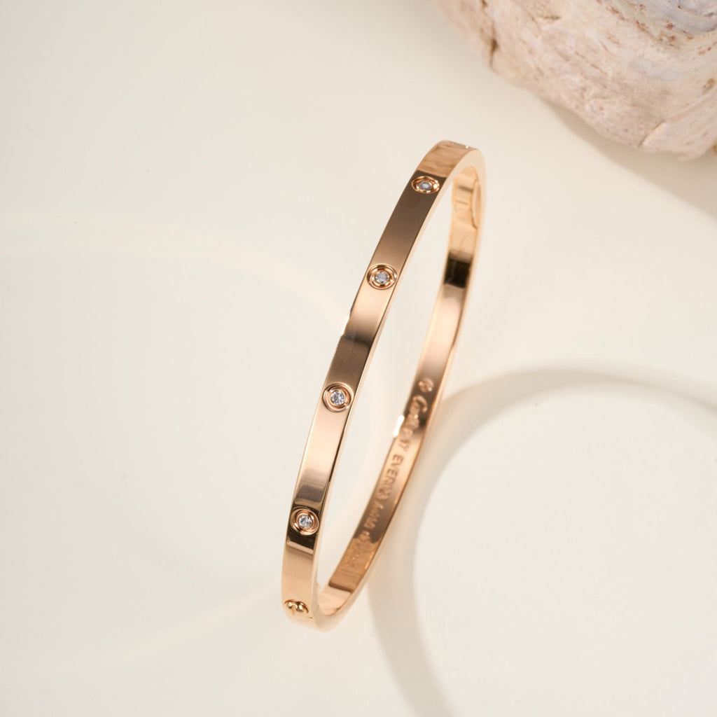 [Blue Tears Jewelry]LOVE BRACELET 3.65MM 10 DIAMONDS