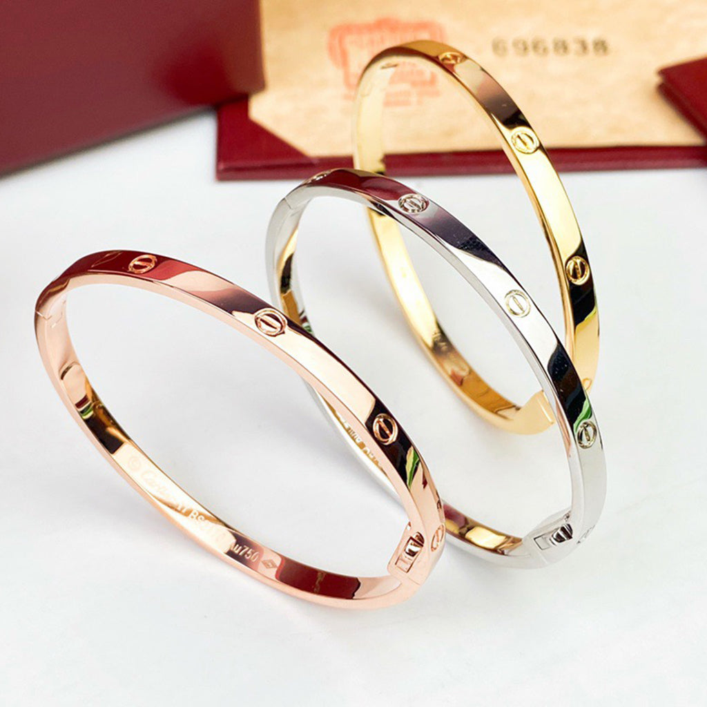 [Blue Tears Jewelry]LOVE BRACELET 3.65MM NO DIAMONDS