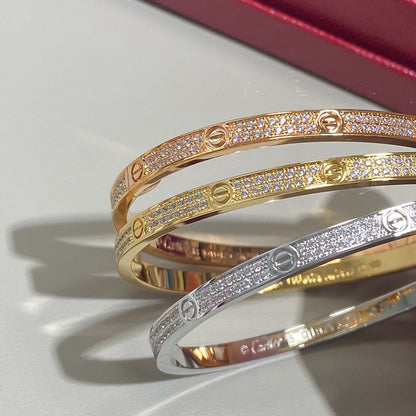 [Blue Tears Jewelry]LOVE BRACELET 3.65MM DIAMOND-PAVED