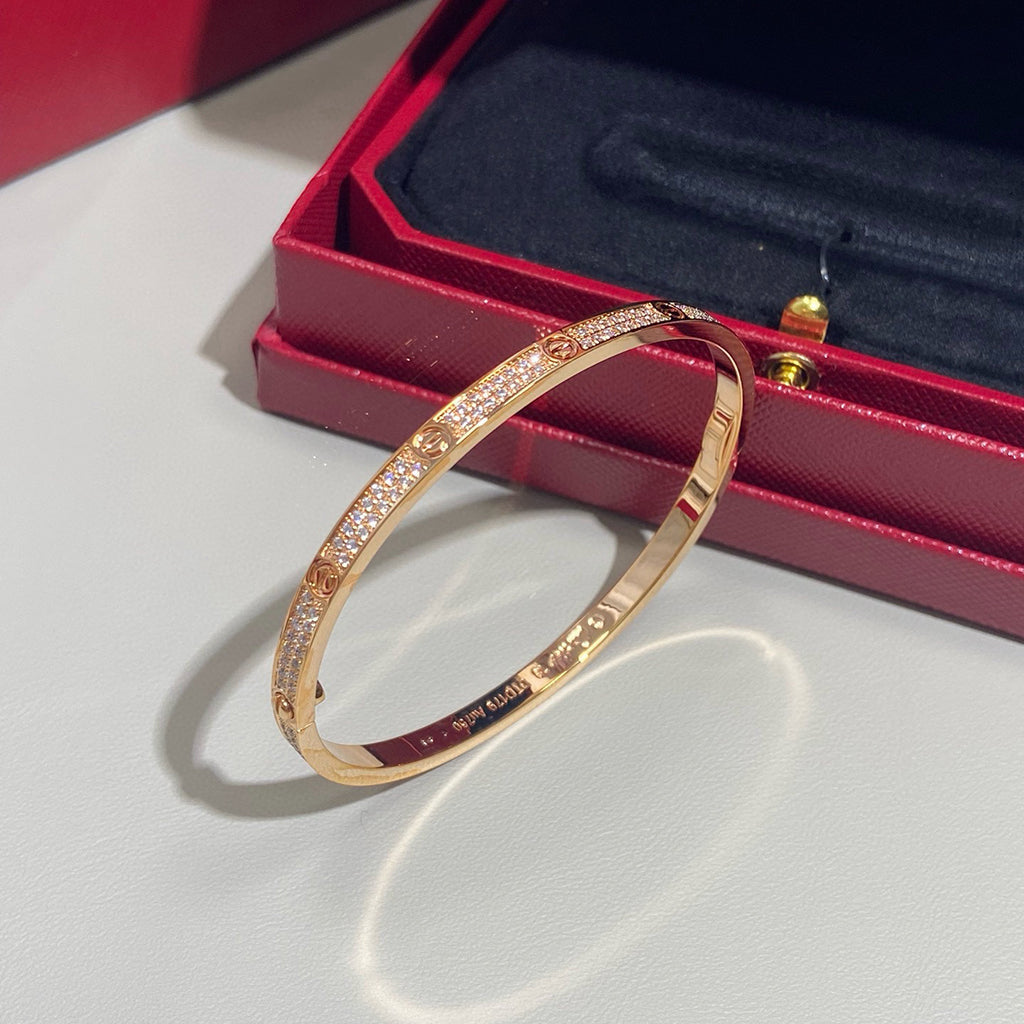 [Blue Tears Jewelry]LOVE BRACELET 3.65MM DIAMOND-PAVED