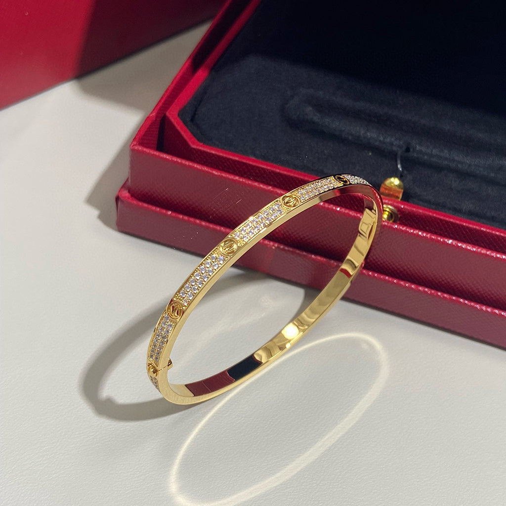 [Blue Tears Jewelry]LOVE BRACELET 3.65MM DIAMOND-PAVED