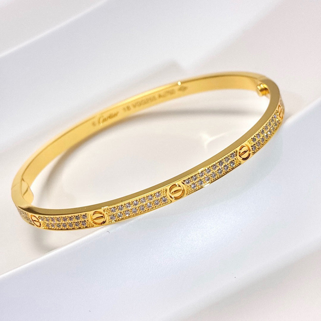 [Blue Tears Jewelry]LOVE BRACELET 3.65MM DIAMOND-PAVED