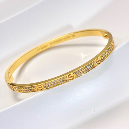 [Blue Tears Jewelry]LOVE BRACELET 3.65MM DIAMOND-PAVED
