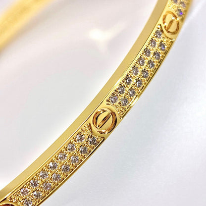 [Blue Tears Jewelry]LOVE BRACELET 3.65MM DIAMOND-PAVED