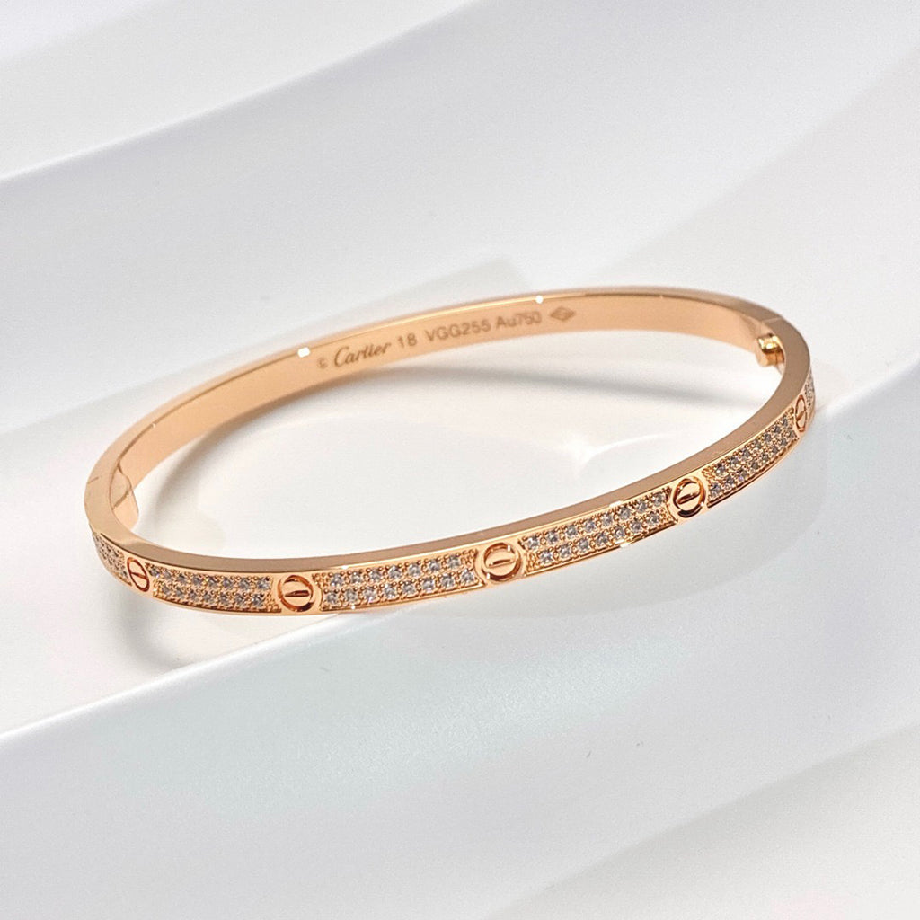 [Blue Tears Jewelry]LOVE BRACELET 3.65MM DIAMOND-PAVED