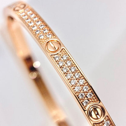 [Blue Tears Jewelry]LOVE BRACELET 3.65MM DIAMOND-PAVED