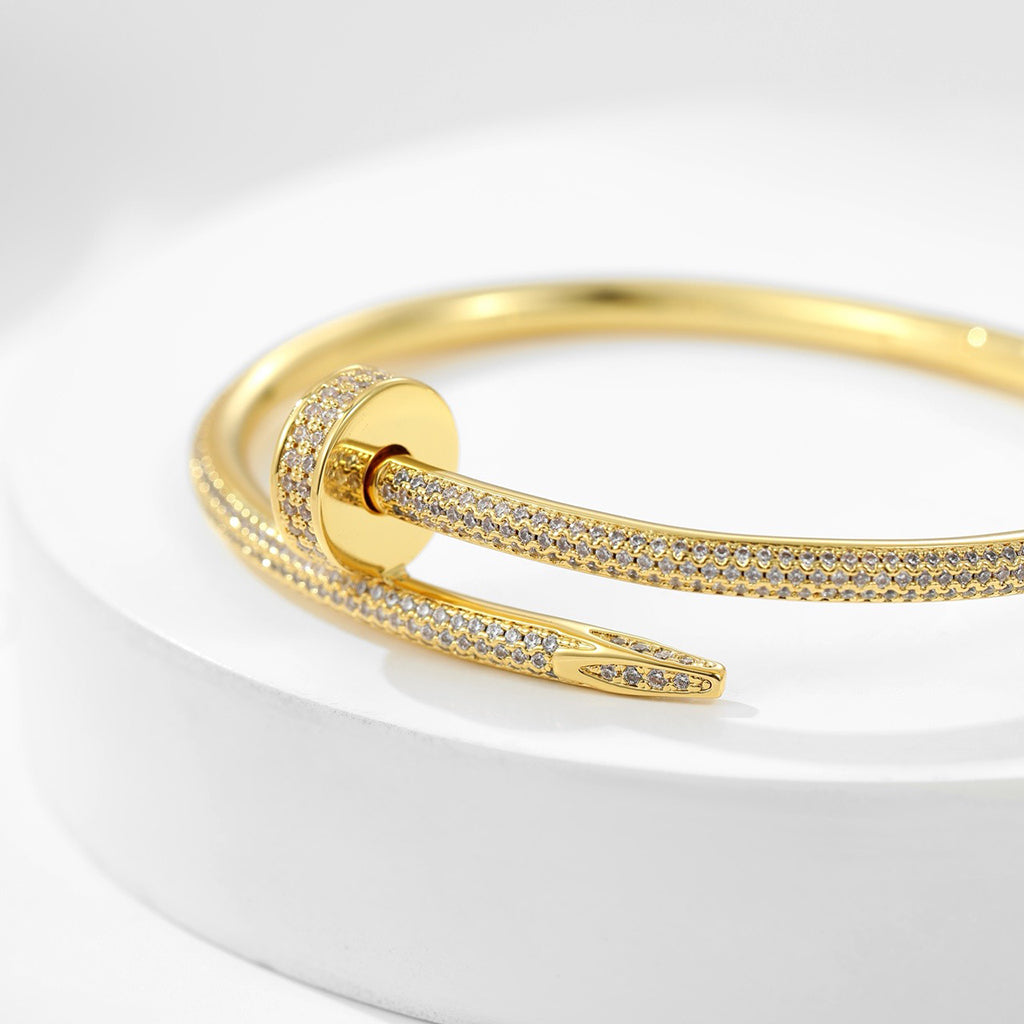 [Blue Tears Jewelry]JUSTE BRACELET 3.5MM ALL DIAMONDS