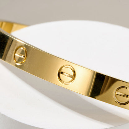 [Blue Tears Jewelry]LOVE BRACELET 6.1MM OPEN CUFF